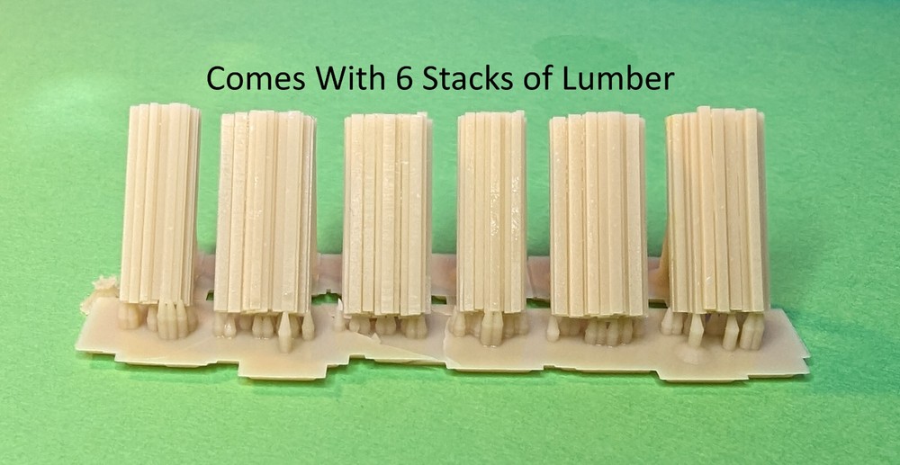 Zscale Small Lumber Yard and Lumber