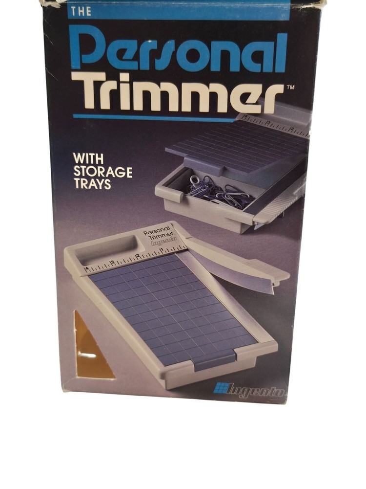 Ingento Personal Trimmer # 1060 Storage Trays