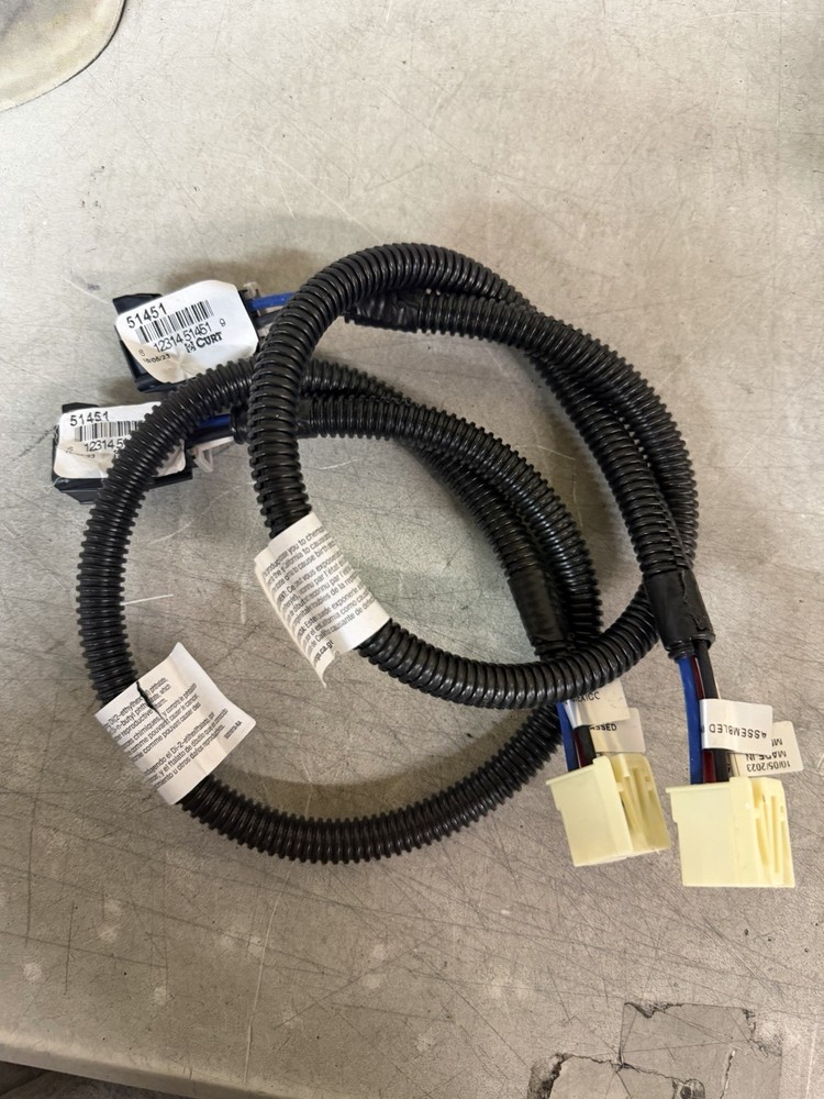 NEW CURT 51451 Trailer Brake Controller Harness 2pack