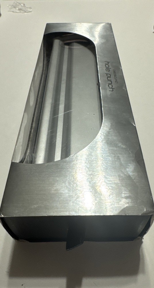 TUL Custom Note-Taking System Discbound 12-Hole Punch Silver Heavy Duty