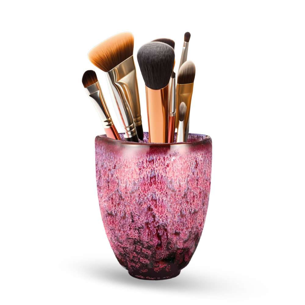 Ceramic Storage Solution - Bathroom Vanity & Kitchen Countertop Organizer