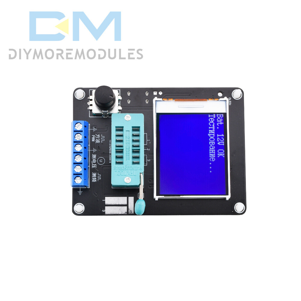 GM328A Transistor Tester Diode Capacitance Inductance ESR Volt Frequency Meter