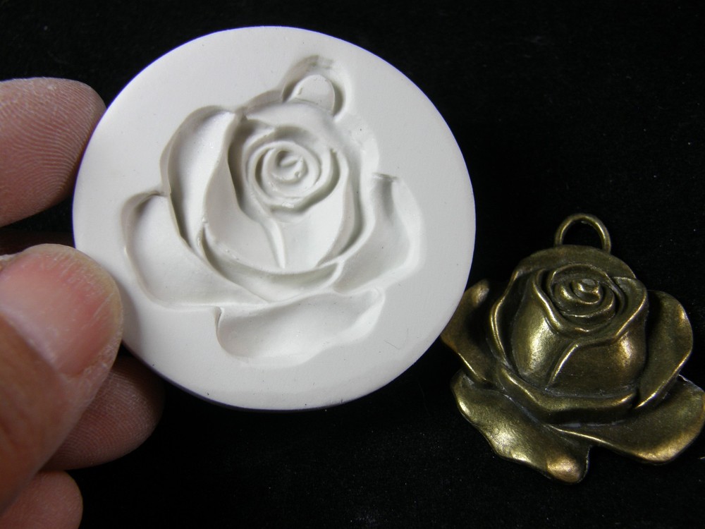 Rose Polymer Clay Mold (MD1507)