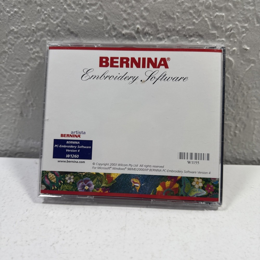 Bernina Embroidery Software CD - Version 4