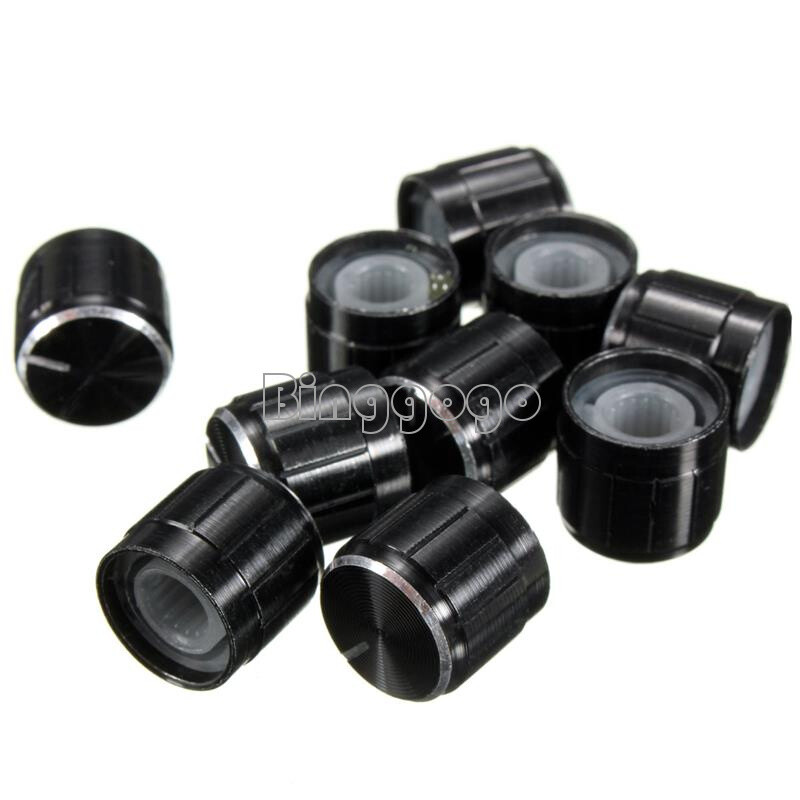5pcs volume control rotary knobs for 6mm slide potentiometer durable
