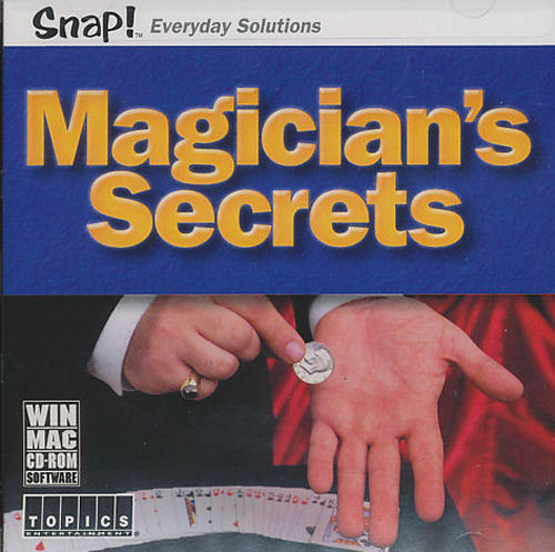 MAGICIAN'S SECRETS How to Magic Tricks PC/Mac NEW