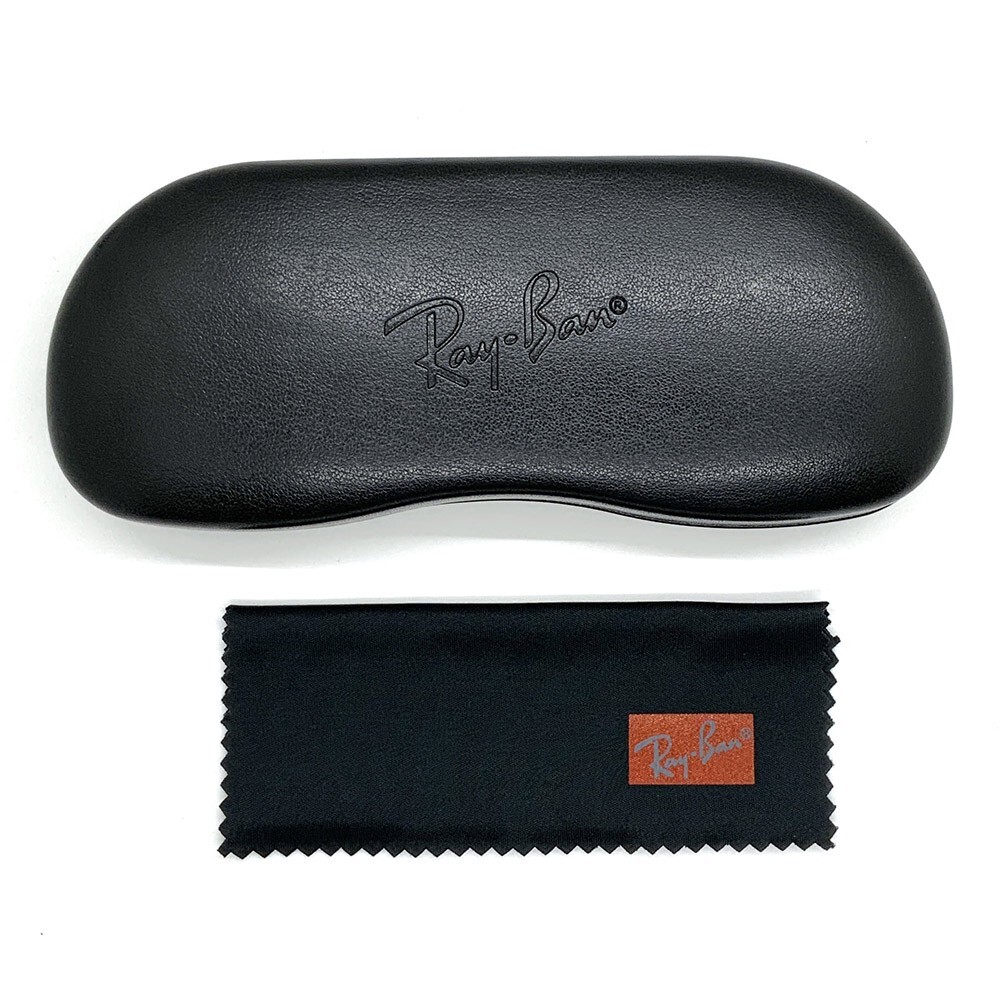 Ray Ban Universal Black Medium Hard Case for Sunglasses w/ Cleaning Cloth & Box
