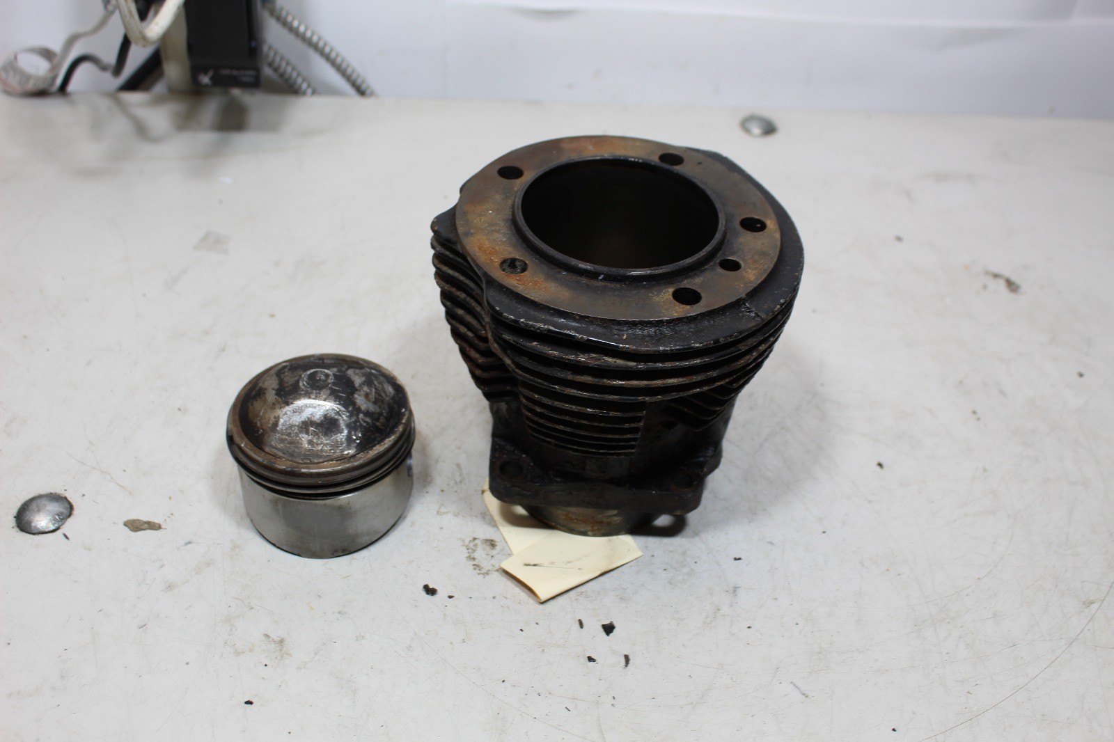 Harley Panhead Shovelhead 74" OEM Front Cylinder Barrel and S&S Piston 3.470" Bo