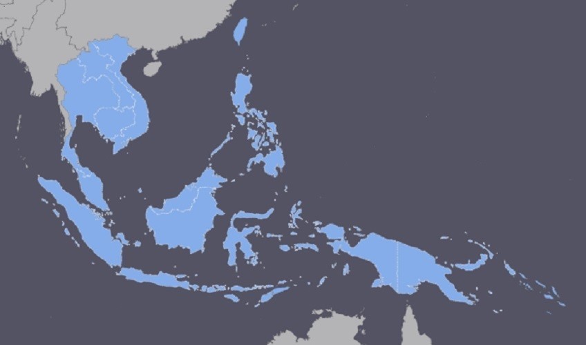 Southeast Asia GPS Map 2025 for Garmin Devices