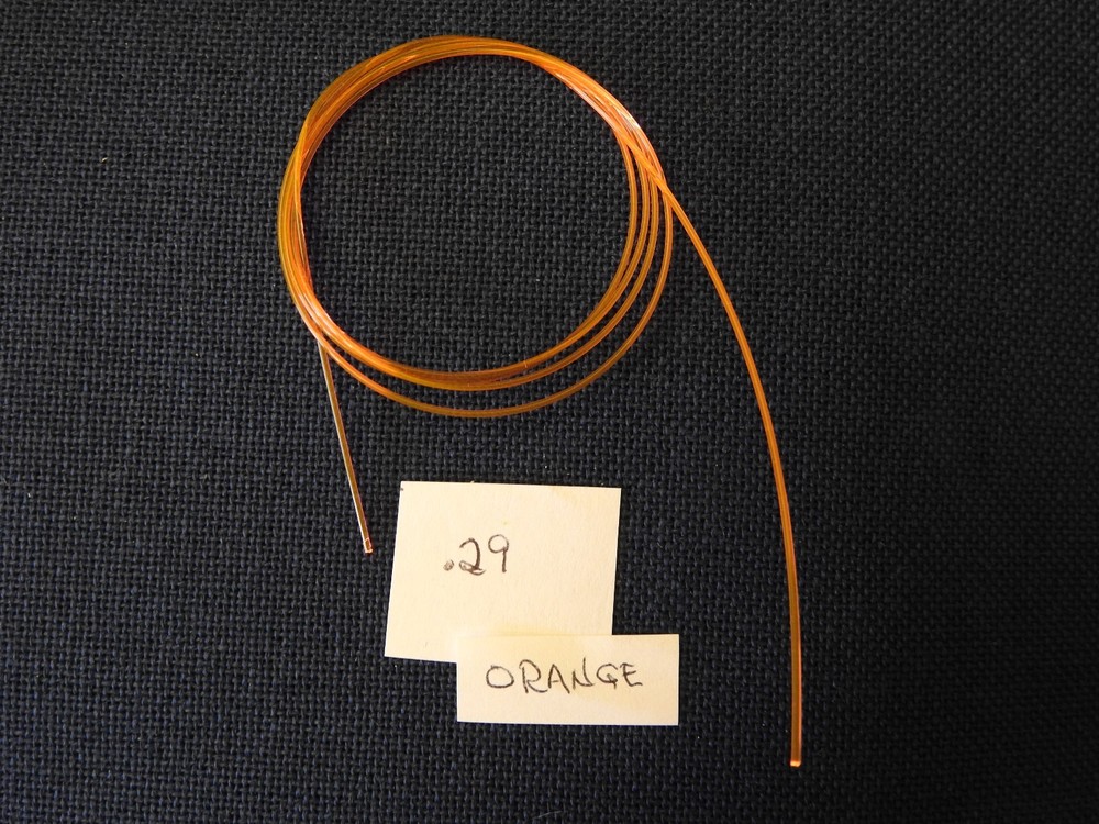 FIBER OPTICS, .029 ORANGE
