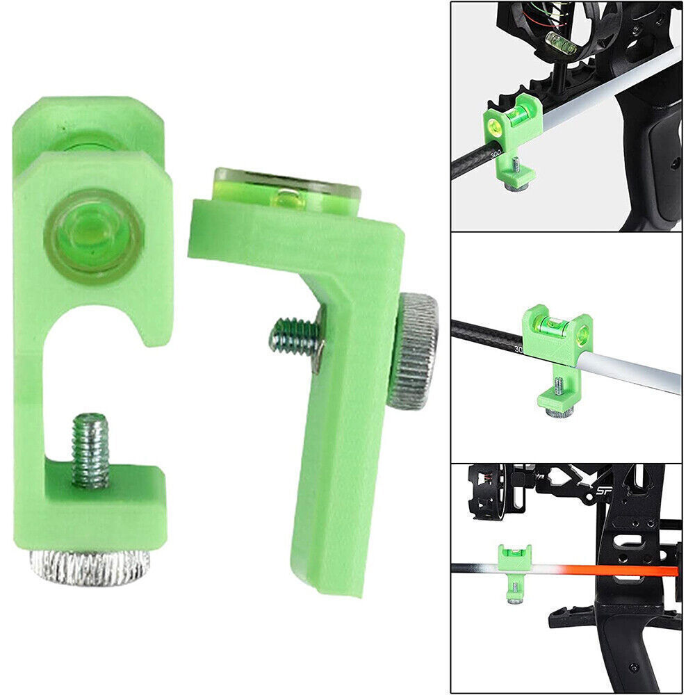 Compound Bow Archery String Level Combo Kit Nock Tuning Mounting Snap Hunting