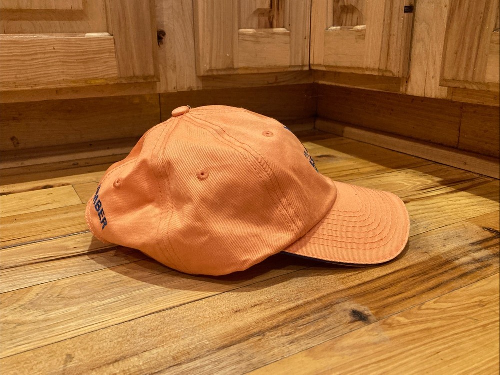 US Open 2015 Hat Cap Orange Adjustable OSFA Strap Golf Chambers Bay USGA Member