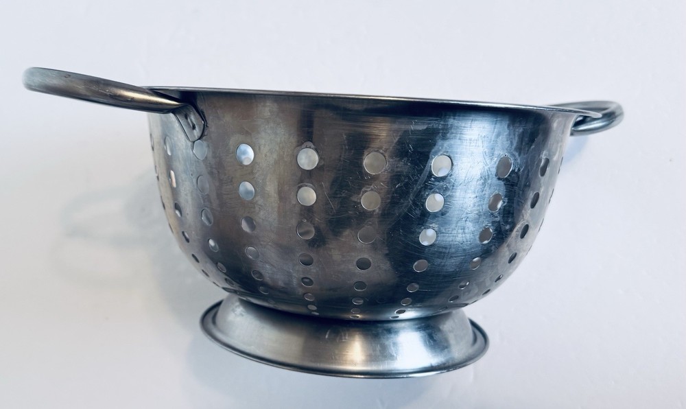 Michael Graves Design Stainless Strainer Colander Footed Handled