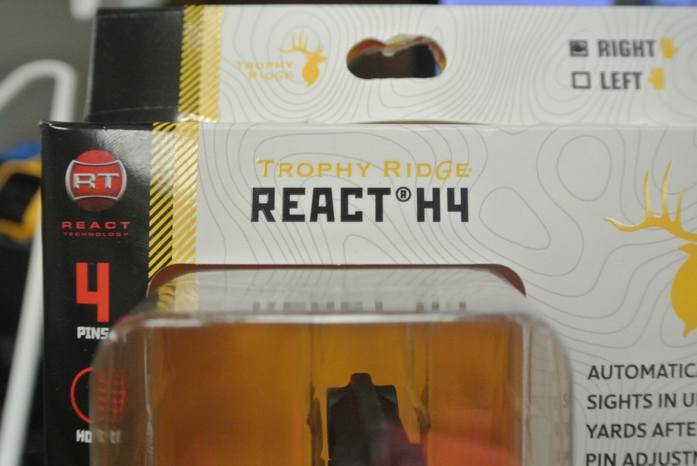 Trophy Ridge AATS0014R19 React H4 Bow Sight, Black