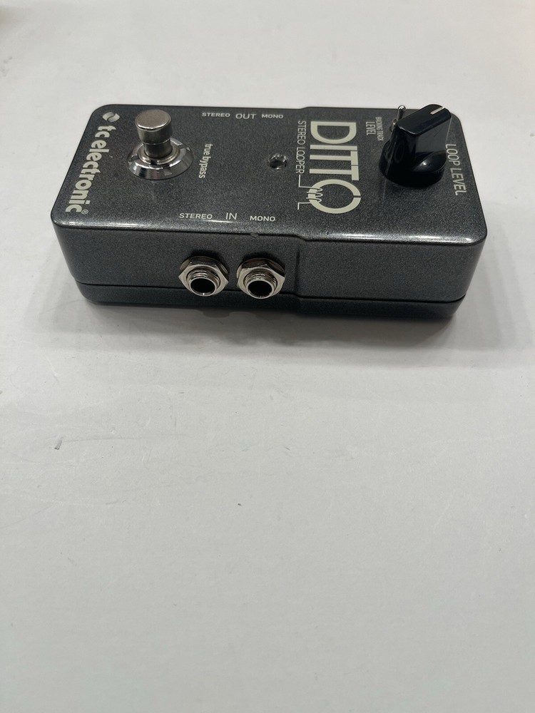 TC Electronic Ditto Stereo Looper Loop Sampler True Bypass Guitar Effect Pedal