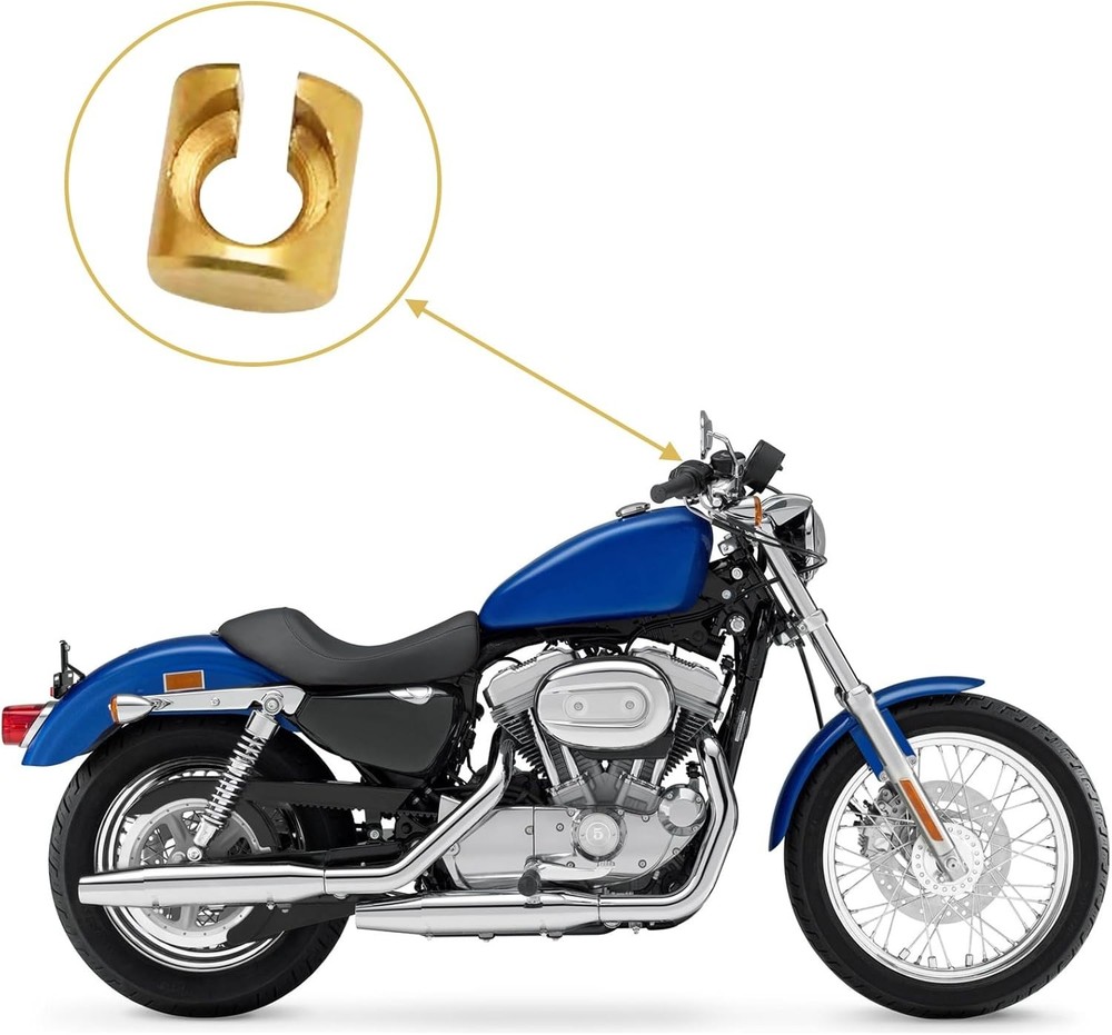 Throttle Idle Cable Ferrules for Carburetor Throttle Cable End Joint Guide Nut