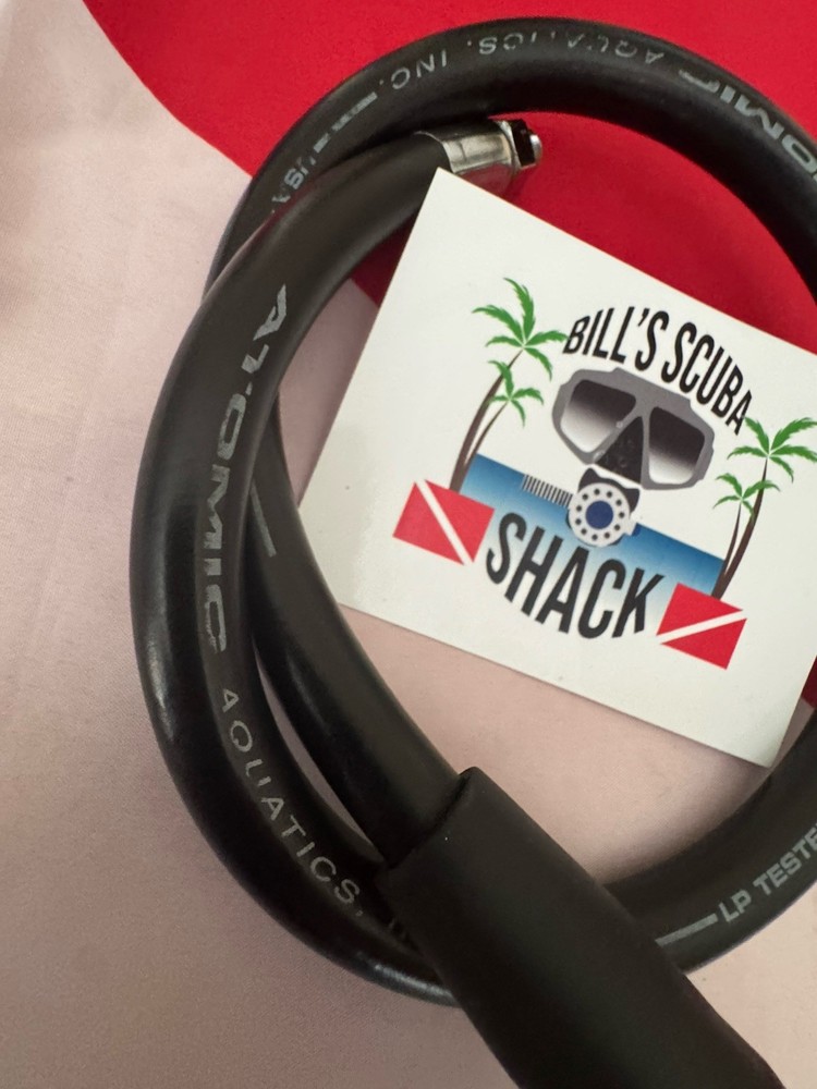 ATOMIC SCUBA SS1 OCTO/ INFLATOR HOSE WAY COOL 3 AVAILABLE!