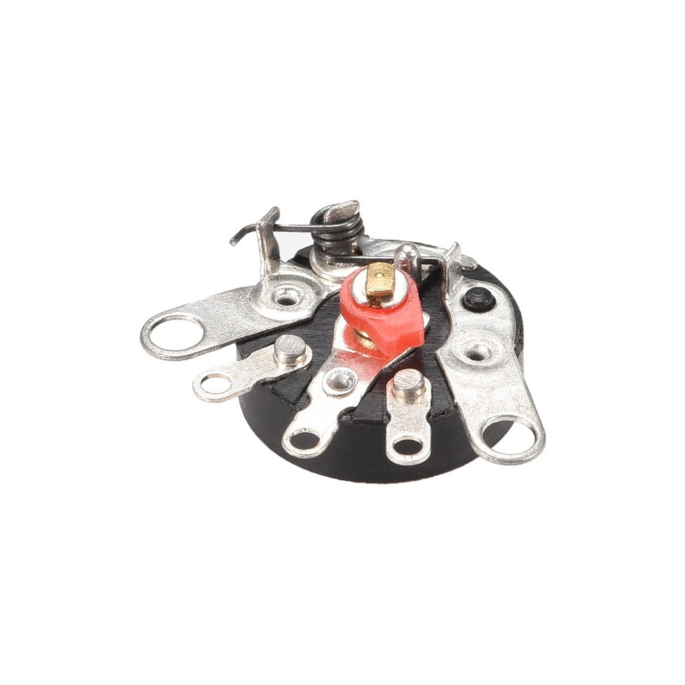 Wheel Duplex Potentiometer w Switch 20K Ohm Variable Resistors Single Turn 20pcs