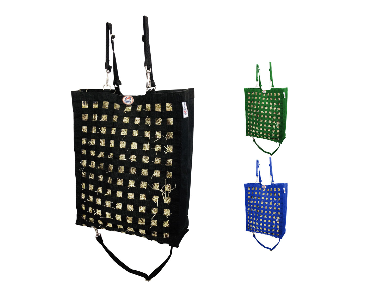 Ultra Slow Feeder Horse Hay Bag with Super Tough Bottom and 6 Month Warranty