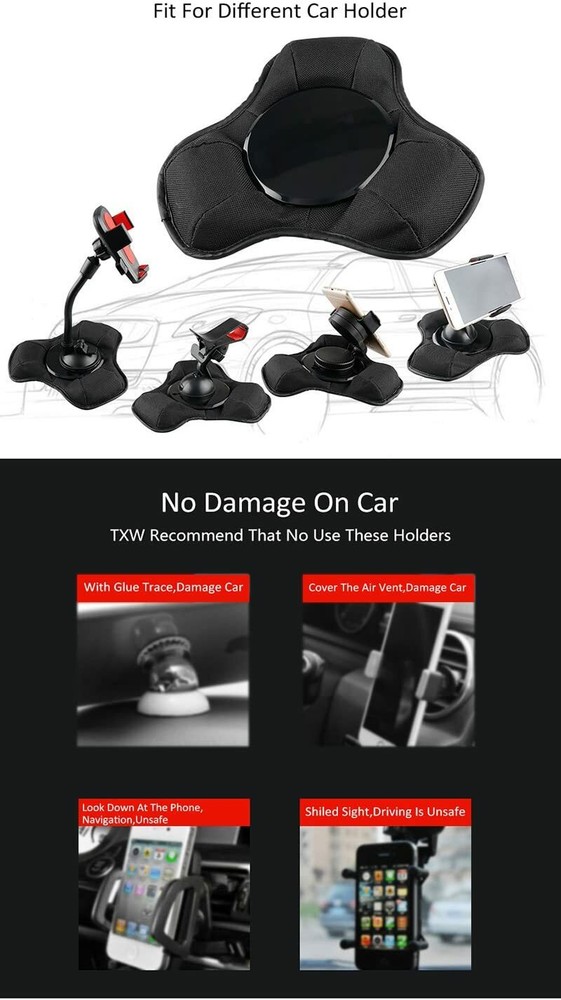 Car Dashboard Mount for mobile Phones! IPhone, Samsung &Other Android Devices!!
