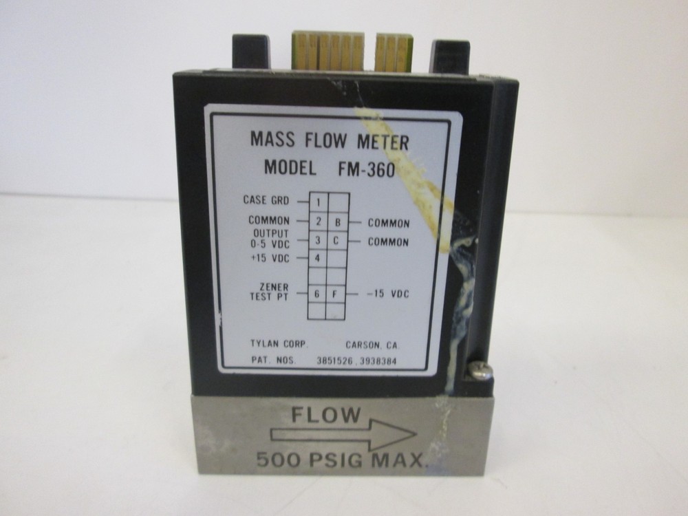 Tylan, FM-360, Mass Flow Controller, N2, 5 SLPM, Used