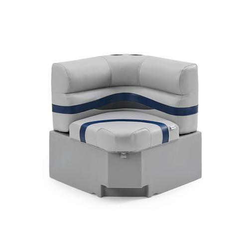 DeckMate 28" Corner Premium Pontoon Seats