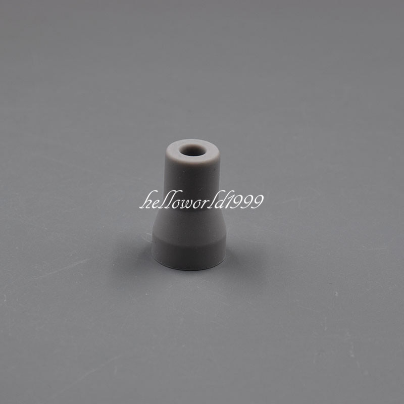 10 Pcs Dental Saliva Ejector Weak Suction Rubber Snap Tip Adapter Replacement