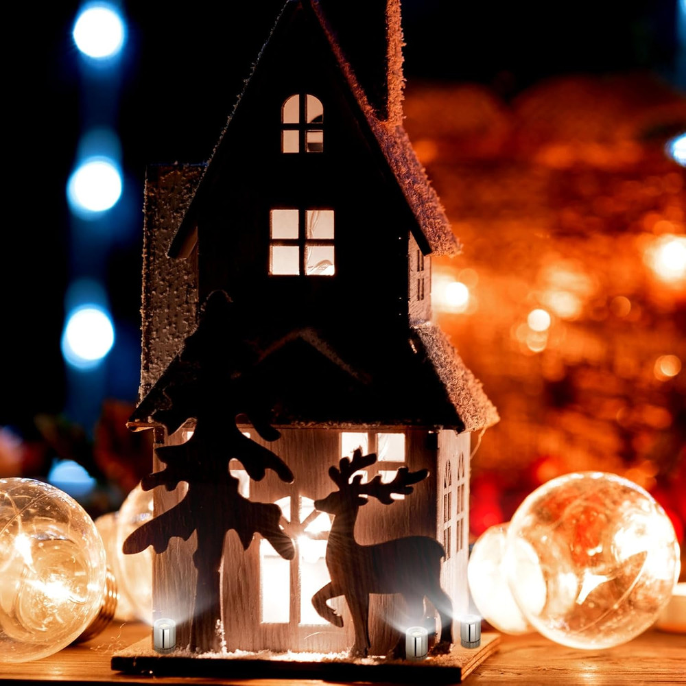 BTFO 10Pcs Micro Led Lights, Battery Powered Tiny Led Lights Small Mini