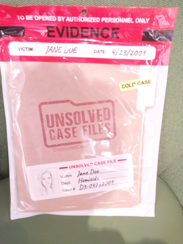 Unsolved Case Files Game Cold Case D3-0423000 SEALED
