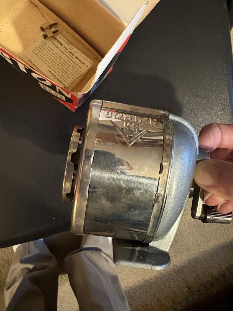 Vintage Boston Model KS Pencil Sharpener with Box