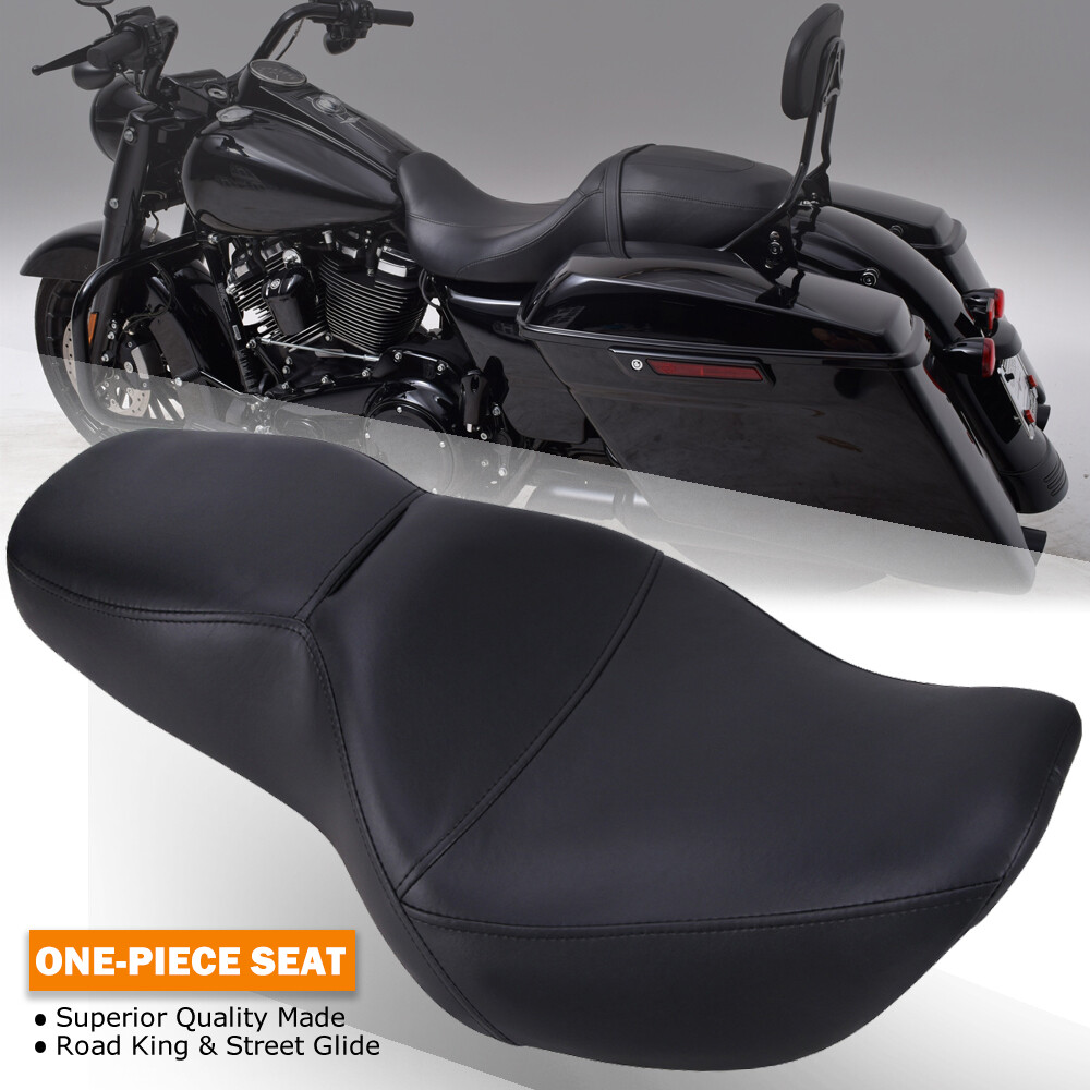 Low-Profile Seat For Harley 1997-2007 Road King FLHR/HP & 2006-2007 Street Glide