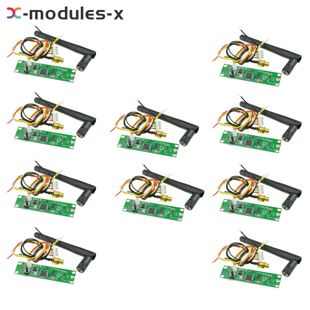 1-10Piece Wireless DMX512 PCB Board LED Controller Modules Transmitter Receiver