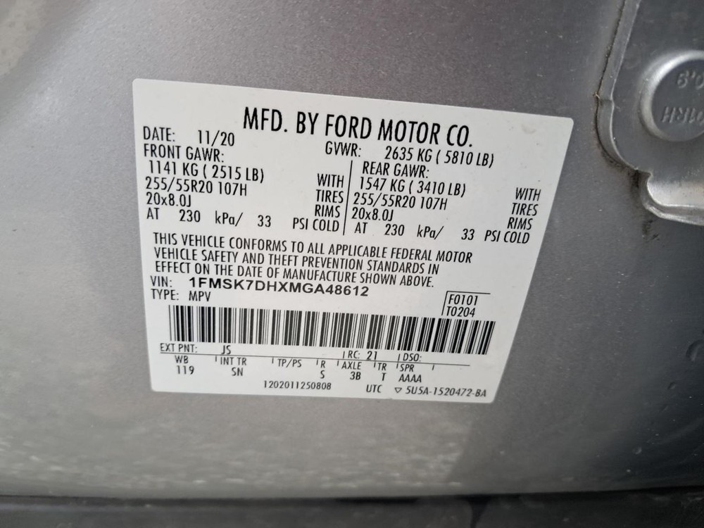 Fuse Box Engine Base With Tow Package Fits 20-24 EXPLORER 4888782