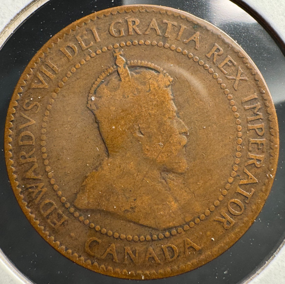 1906 Large Cent Penny Canada!