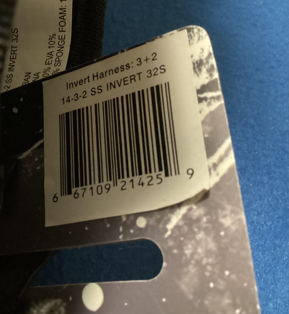 Invert Paintball Harness New