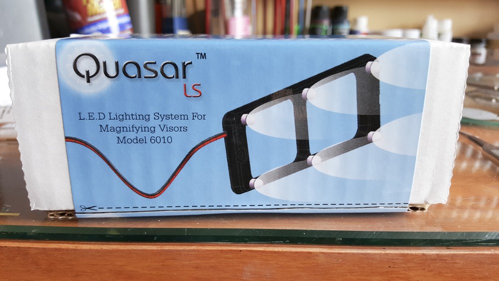 QUASAR LED LIGHTING SYSTEM for DONEGAN OPTIVISOR VISOR 6 LED LIGHTS