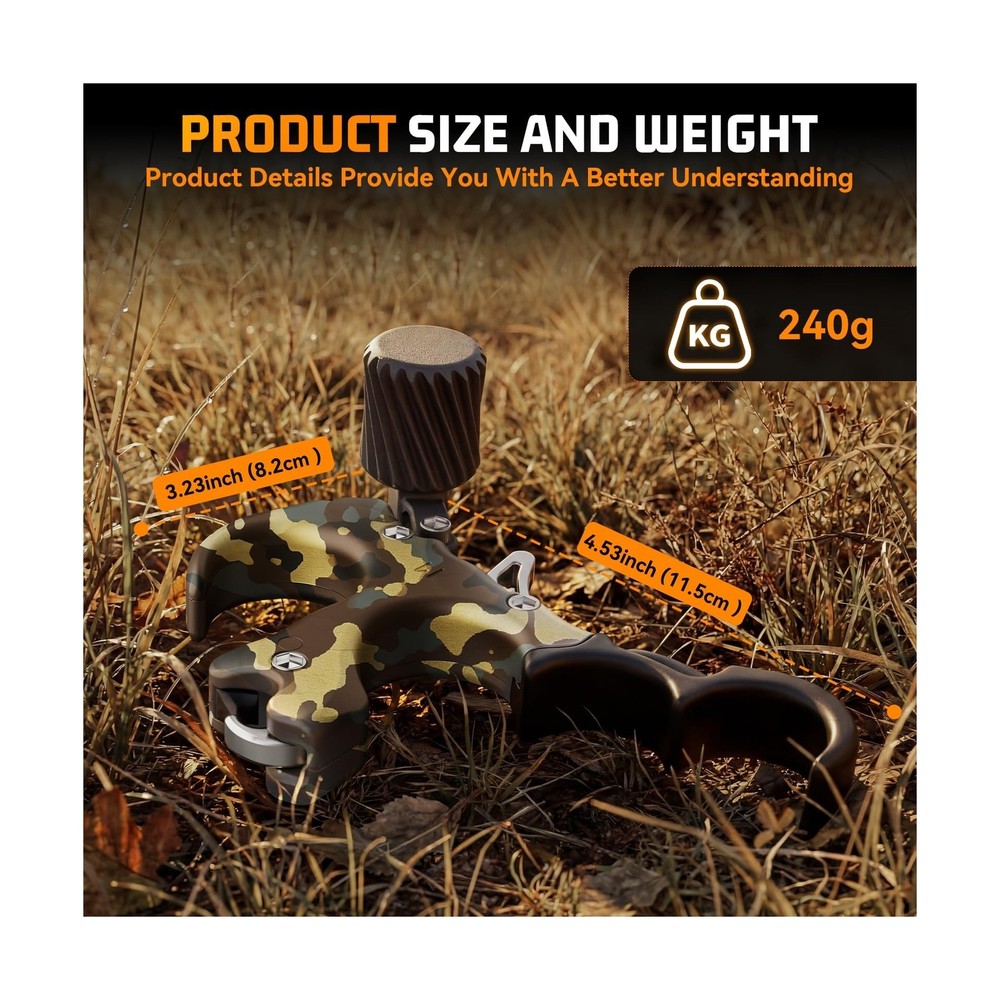 Bow Release for Compound Bow, Archery Release Trigger with Wrist Straps and A...