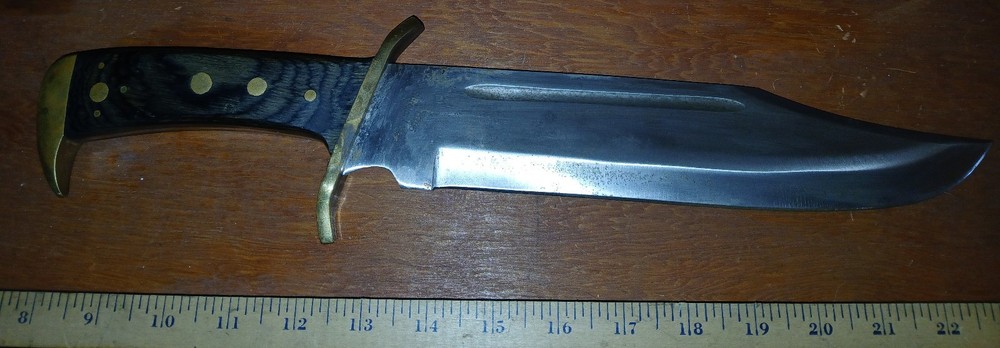 Timber Rattler Knife with Sheath - NOS