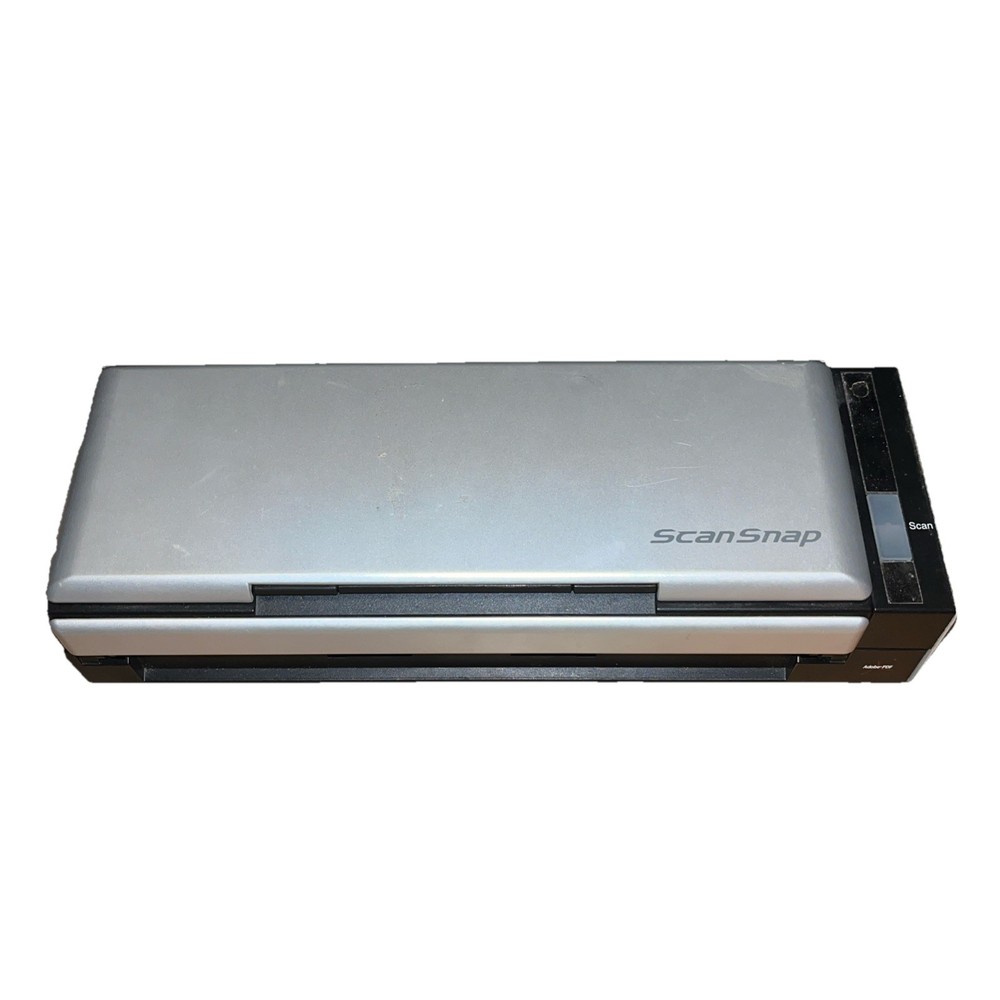 Fujitsu S1300 ScanSnap Document Scanner - No Power Adapter - Untested