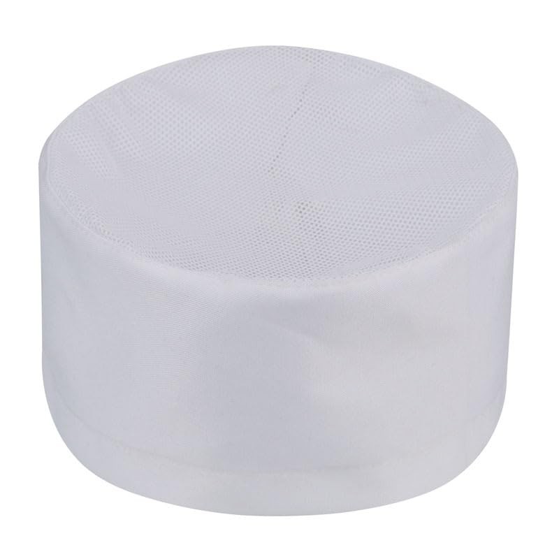 2 Pcs Unisex Vent Chef Hats Adjustable Kitchen Cooking One Size Multicolor