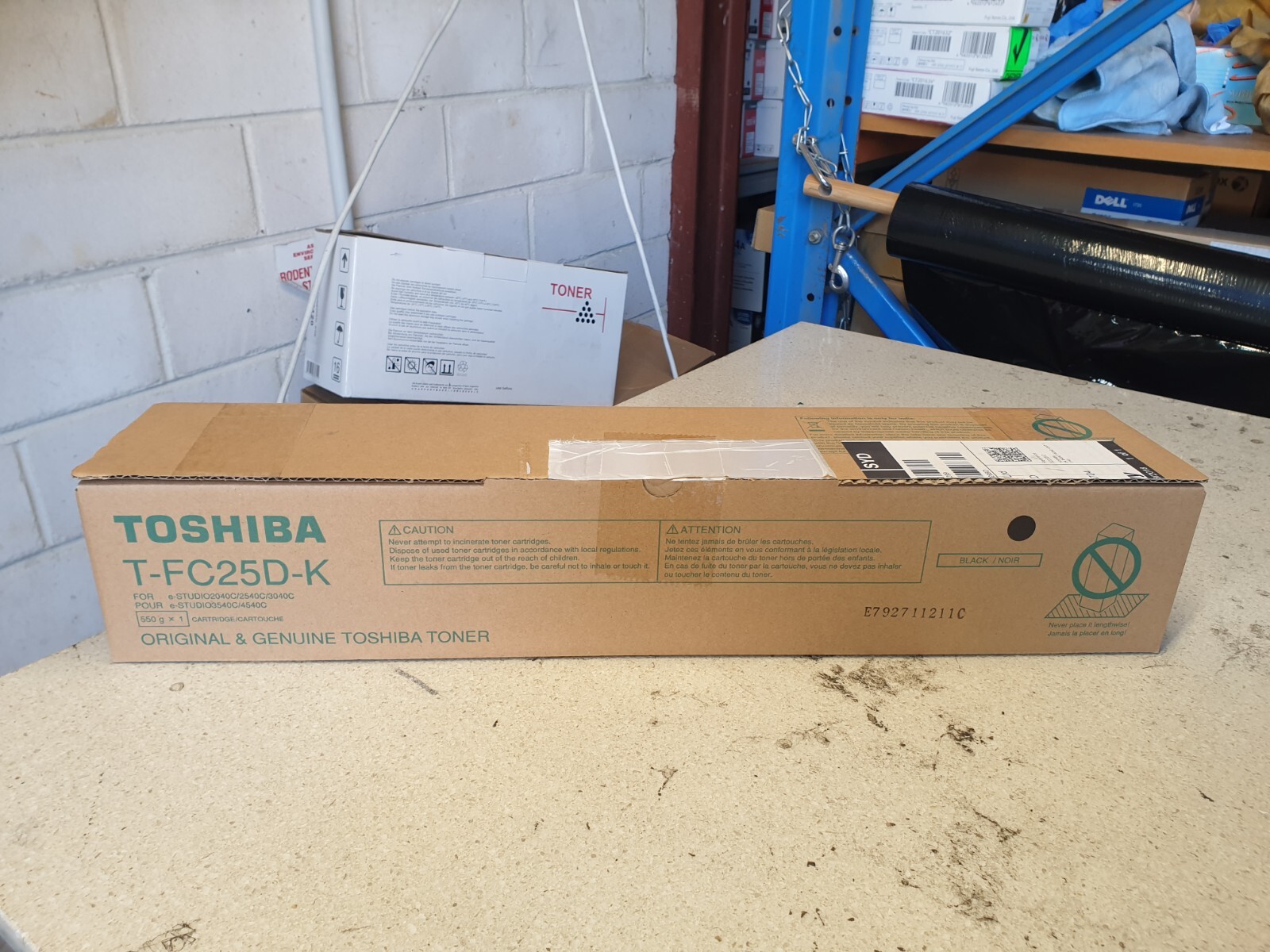 Genuine  Toshiba T-FC25D-K Black Toner e-Studio 2040c 2540c 3040c 3540c 4540c