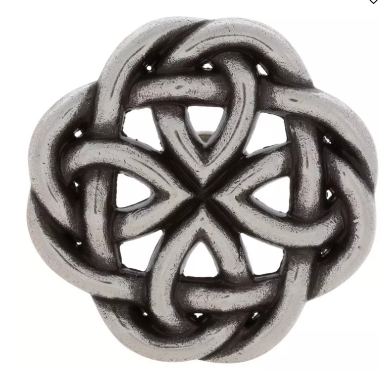 Round Celtic Concho Leatherwork Crafts New