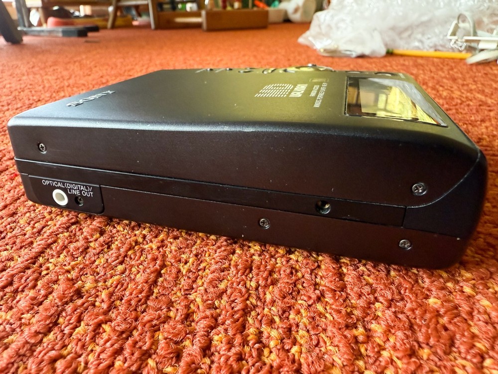 SUPER RARE Sony MZ-2P Minidisc Player UNTESTED