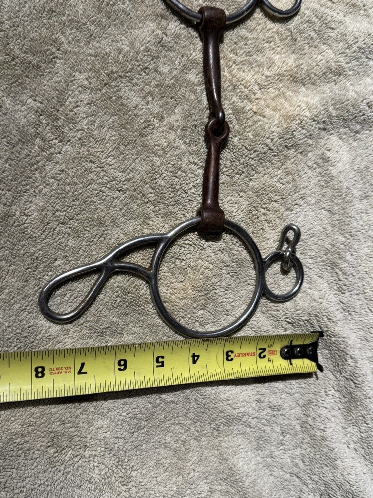 Sliding Gag Copper Mouth Snaffle - 5"