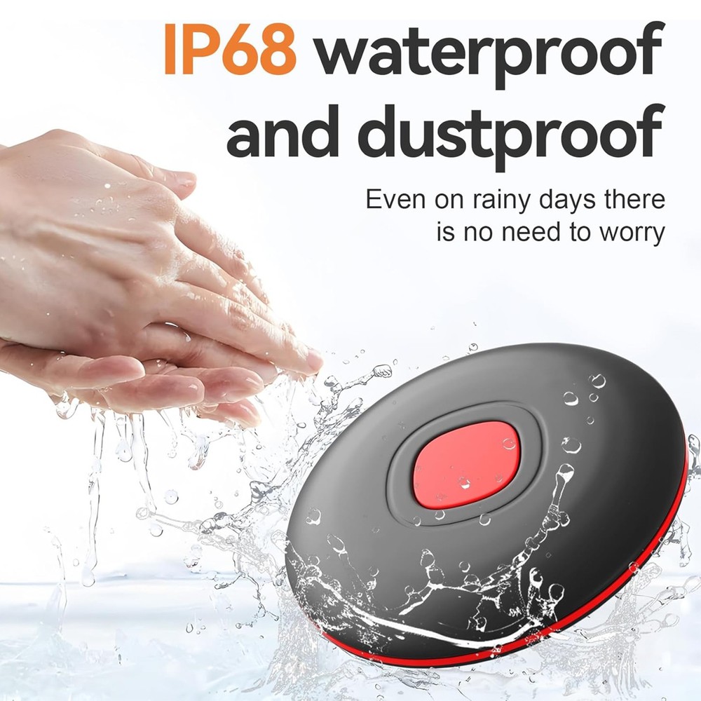 (4-pack) Air Tracker Tags for Android or iOS, Dual System Smart Bluetooth Tags