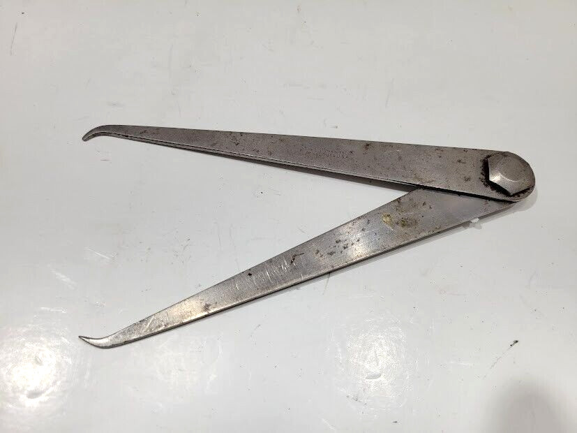 Vintage Starrett Fixed Joint Caliper