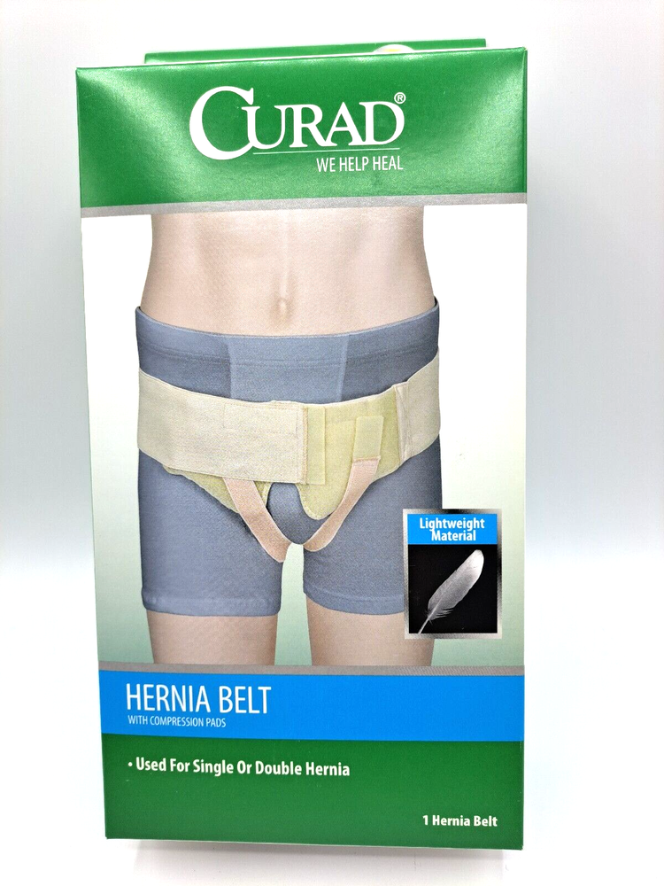 Curad Hernia Belt with Compression Pads Large