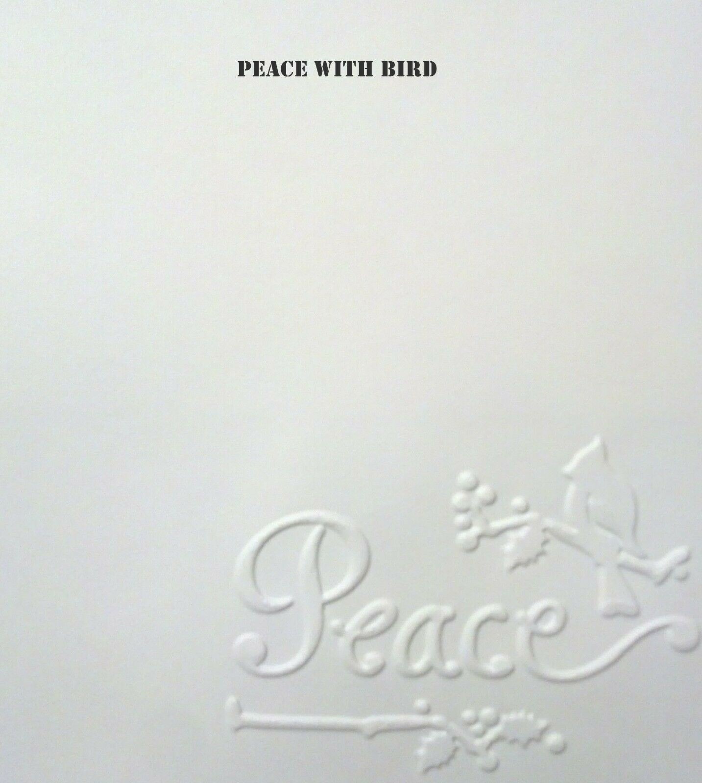 EMBOSSED HOLIDAY STAMPIN' UP CARDSTOCK CARD FRONTS, BUY 5 SETS GET 1 SET FREE