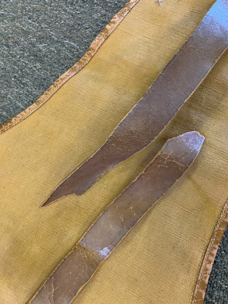 Vintage Canvas Snowshoe Case