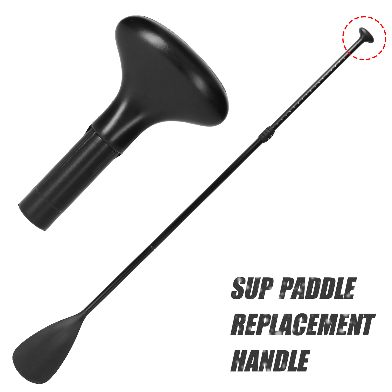 2pcs SUP Paddle Replacement Handle SUP Paddle T Handle Replacement Parts P9G9